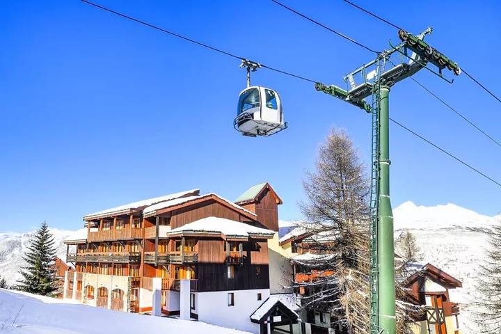 Chalet pour 4 personnes, avec vue et balcon dans Paradiski - 4