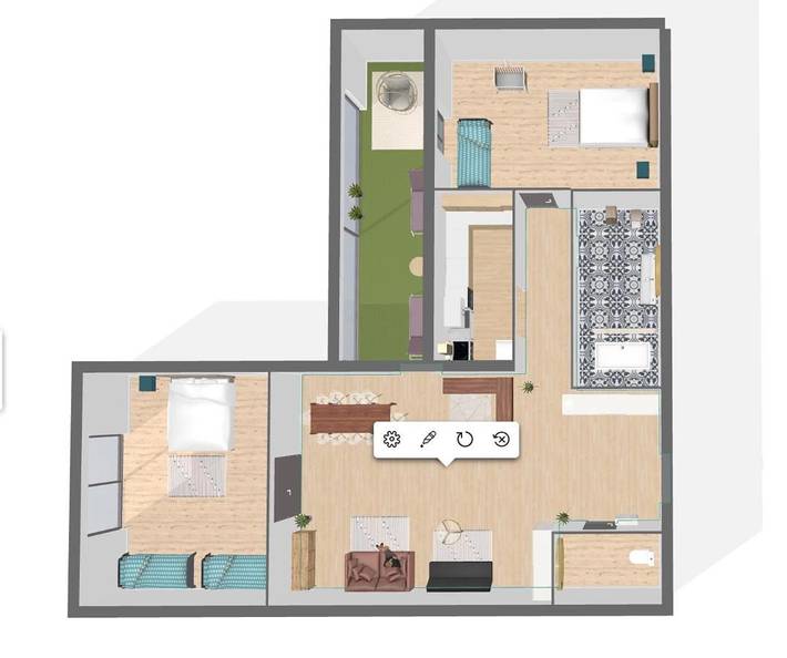 Gîte pour 10 personnes, avec terrasse et vue à Noisy-le-Grand - 3