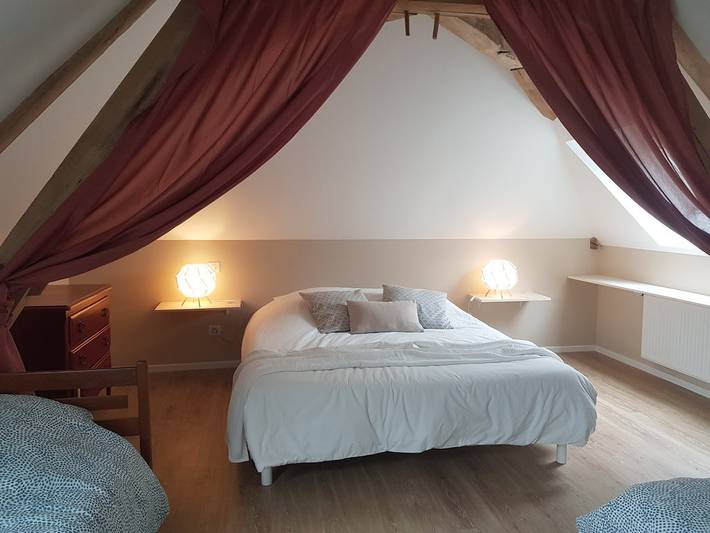 Chambre d’hôte pour 6 personnes, avec jardin dans le Loir-et-Cher