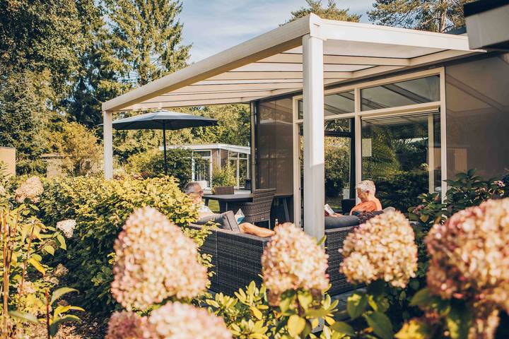 Landgoed Het Grote Zand — Boterbloem Wellness Chalet | 4 Personen in Hooghalen, Drenthe