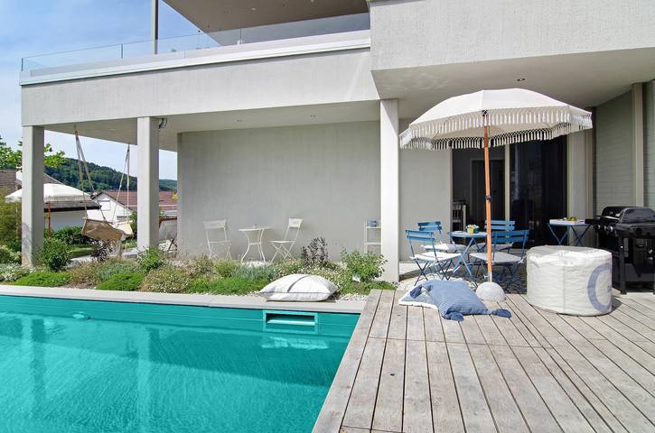 Ferienwohnung für 3 Personen, mit Garten und Sauna sowie Seeblick in Bodman-Ludwigshafen - 2