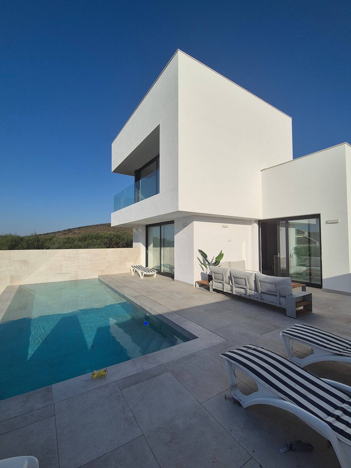 Villa 'Bella Vista' mit Meerblick, Wlan und Klimaanlage in San Roque, Cádiz Provinz