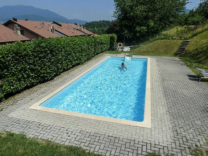 Ferienwohnung für 5 Personen, mit Ausblick und Seeblick sowie Balkon und Pool, mit Haustier in Lago Maggiore (Lombardei) - 3