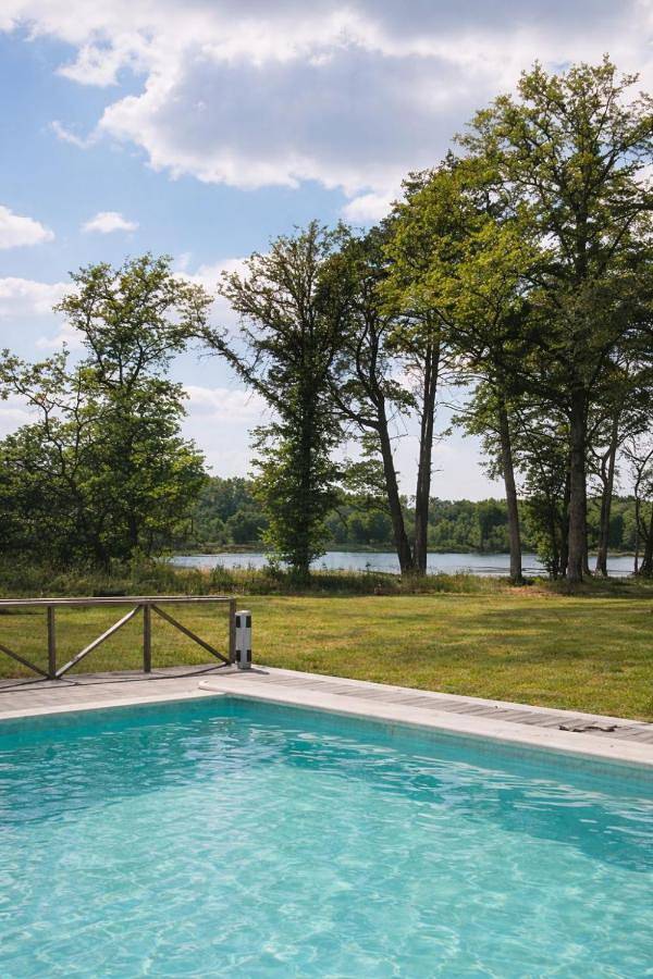 Maison de vacances pour 12 personnes, avec jardin et piscine ainsi que terrasse et vue