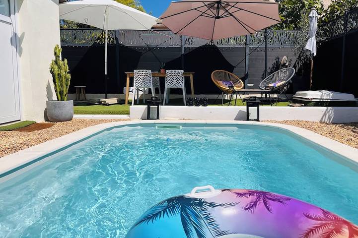 Ferienwohnung für 4 Personen, mit Garten in Toulon