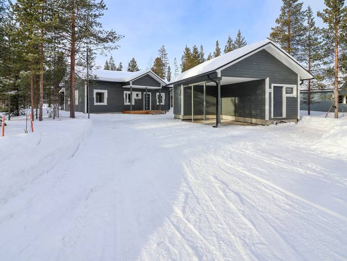 Villa mella in Lappland