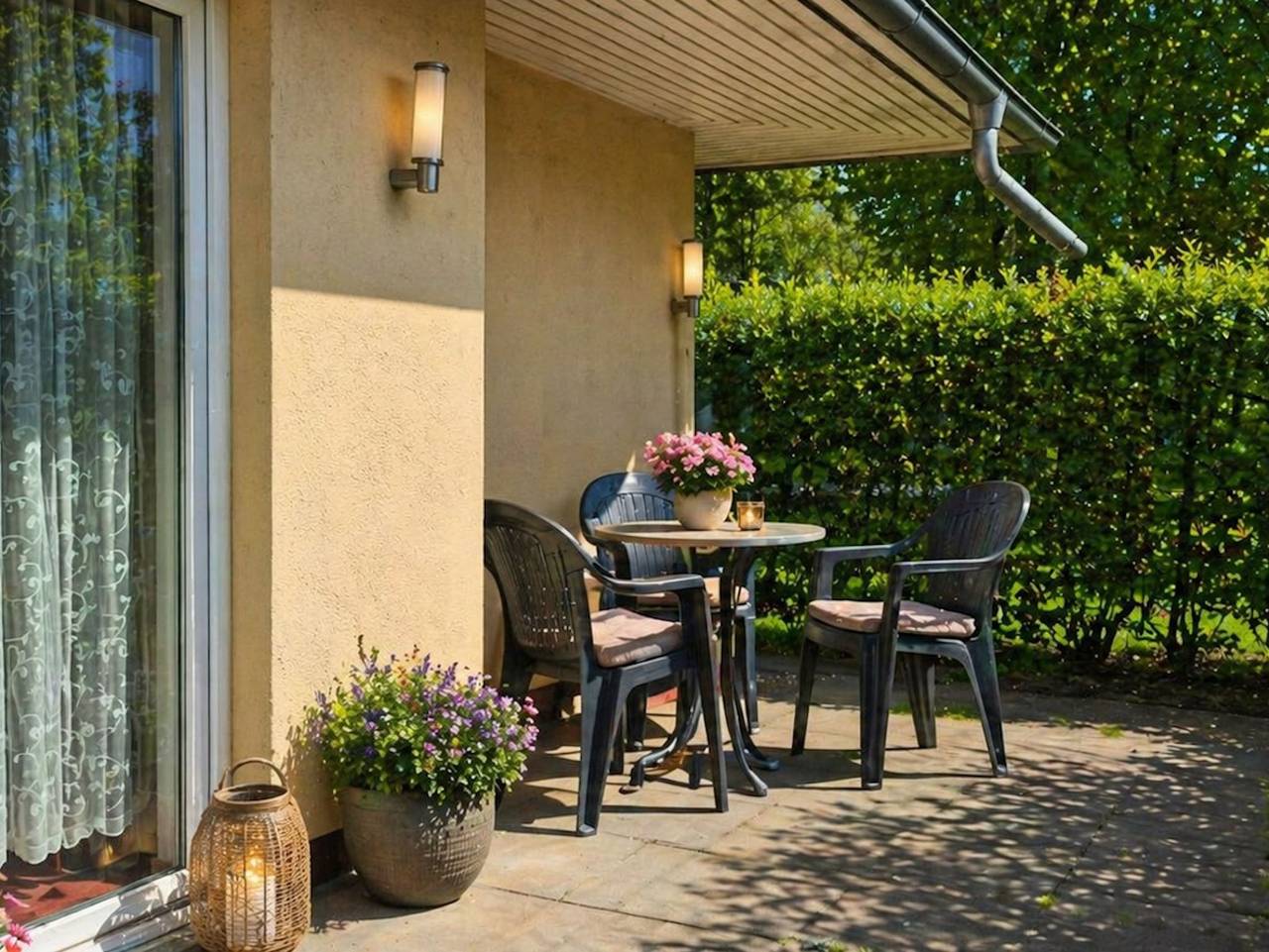 Ganze Ferienwohnung, Ferienbungalow Linde - Bungalow Linde: 45m², 2-Raum, 3 Pers., Terrasse in Baabe, Rügen