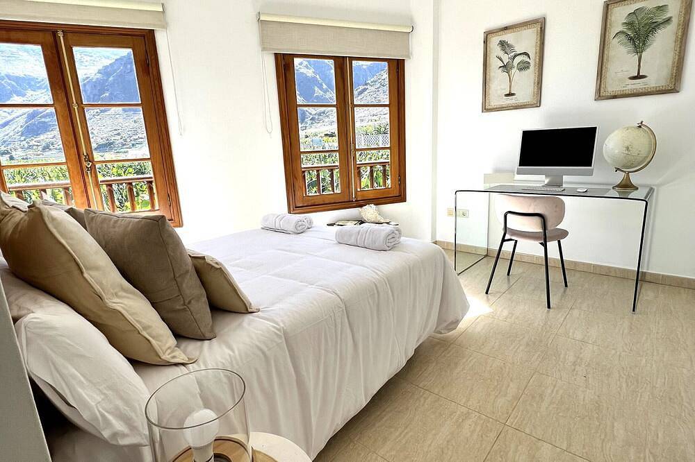 Ganze Wohnung, Ferienwohnung 'Con Gran Terraza Y Vistas' mit Balkon, Wlan und Klimaanlage in Los Silos, Teneriffa Nord