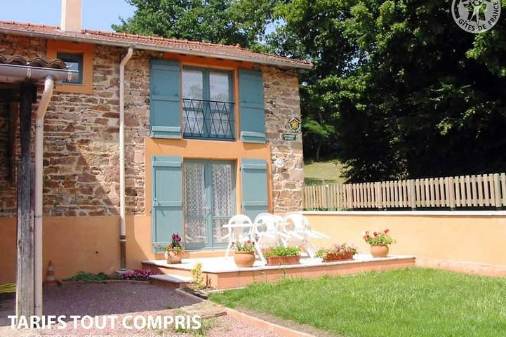 Gîte pour 5 personnes, avec Terrasse et Jardin