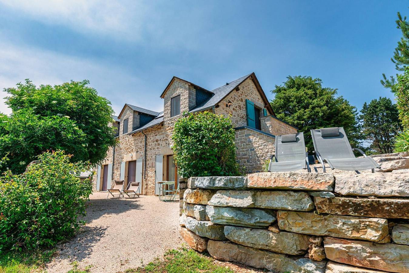Casa de huéspedes para 6 personas con terraza in La Canourgue, Cevenas