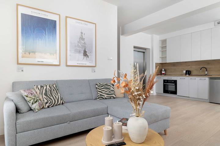 Ferienwohnung für 6 Personen, mit Garten und Sauna