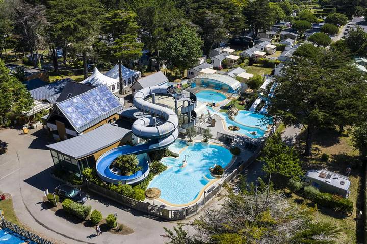 Camping voor 3 personen, with terras and sauna as well as zwembad in Loire-Atlantique