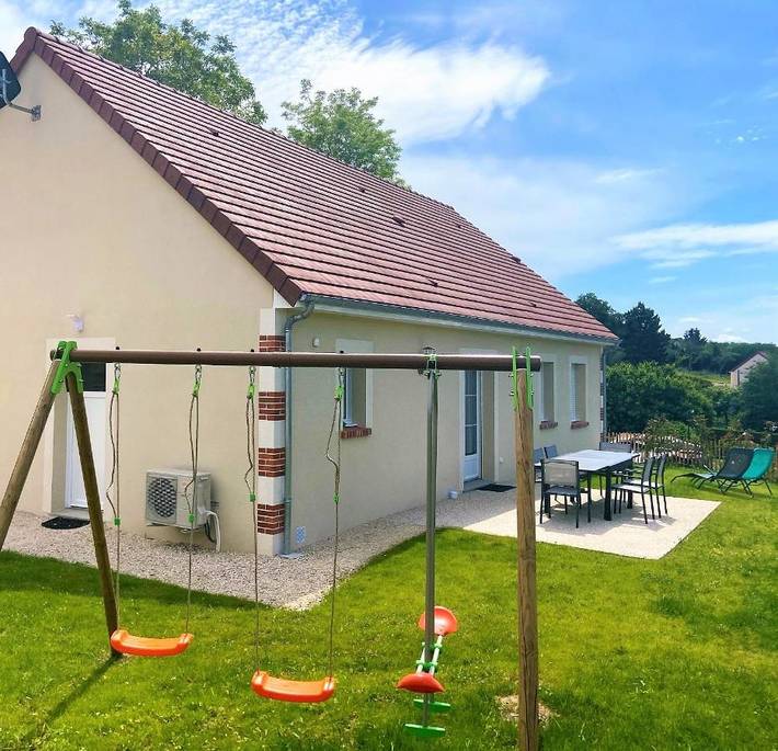 Maison de vacances pour 8 personnes, avec jardin et vue