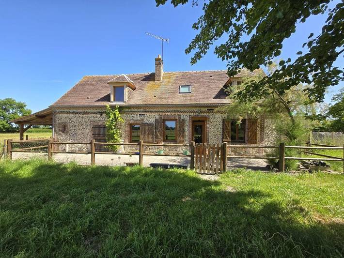 Location de vacances pour 3 personnes, avec Terrasse et Jardin dans Saint-Michel-Tubœuf