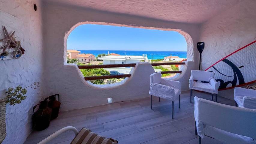 Appartamento per 5 persone, con Balcone e Giardino nonché Panorama a San Giovanni di Sinis