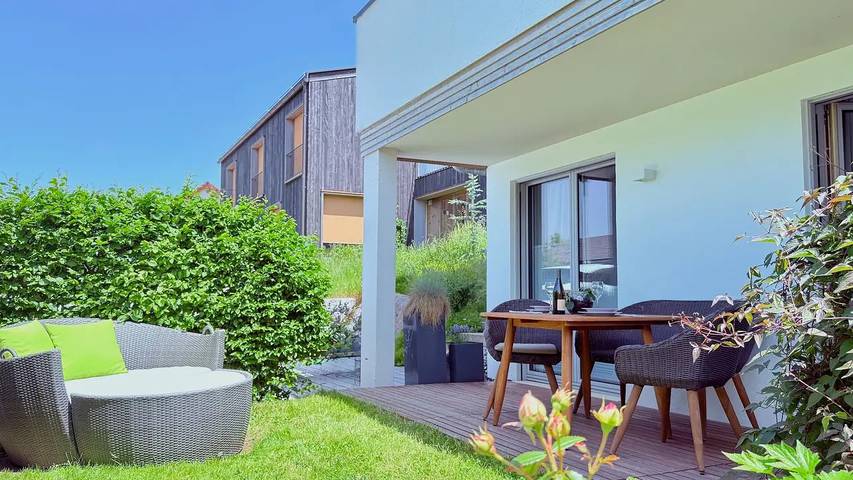 Ferienwohnung für 4 Personen, mit Whirlpool und Terrasse sowie Garten in Scheidegg - 3