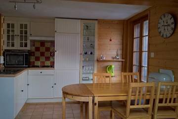 Gîte pour 4 personnes, avec balcon dans Grimentz