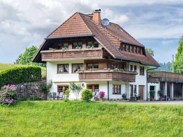 Ferienwohnung für 3 Personen, mit Terrasse und Garten in St. Märgen