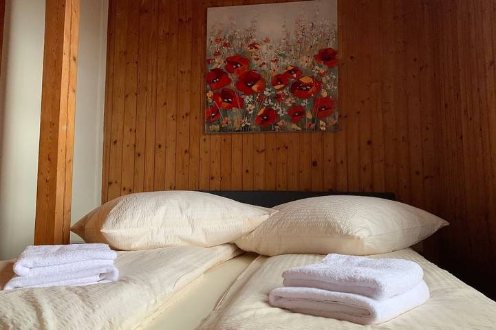 Ganze Wohnung, Romantische Ferienwohnung mit Kamin im Thüringer Wald. Ruhig gelegen! in Burglemnitz, Remptendorf