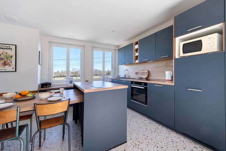 Maison de vacances pour 12 personnes, avec jardin