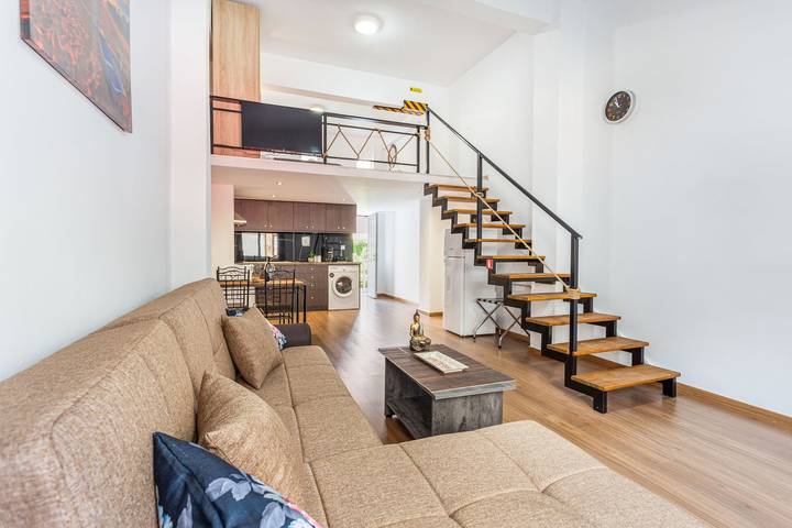 Holiday rental for 3 people, with balcony in Chania