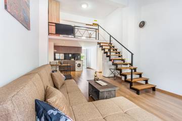 Ferienwohnung für 3 Personen, mit Balkon in Chania