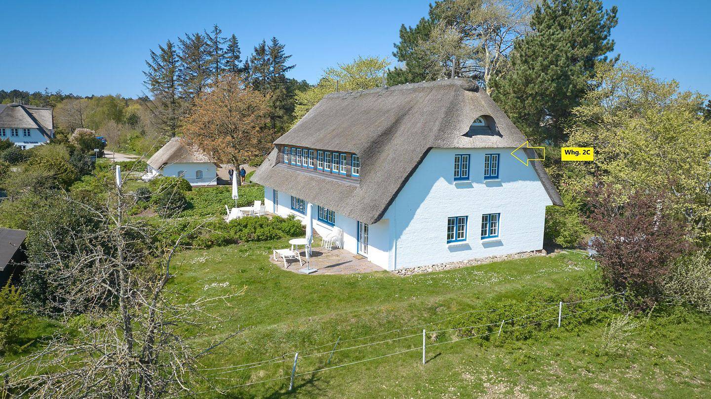 Ganze Wohnung, Urlaub mit Hund, inkl. Schwimmbad und Sauna mit direkter Aussicht auf das Wattenmeer in Norddorf, Amrum