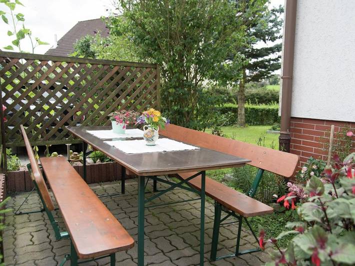 Ferienwohnung für 5 Personen, mit Garten in Werda