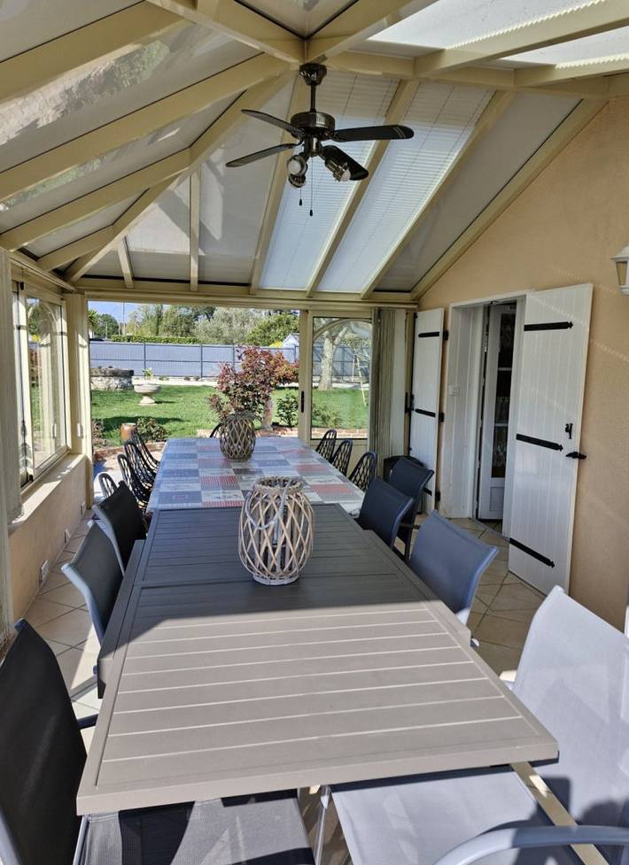 Gîte pour 15 personnes, avec piscine ainsi que terrasse et jardin à Les Mathes - 3