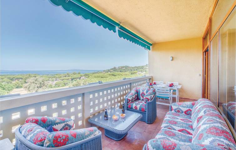 Appartamento intero, Affitto con vista sull'oceano con A/C, WiFi e lavastoviglie in Punta Ala, Castiglione della Pescaia
