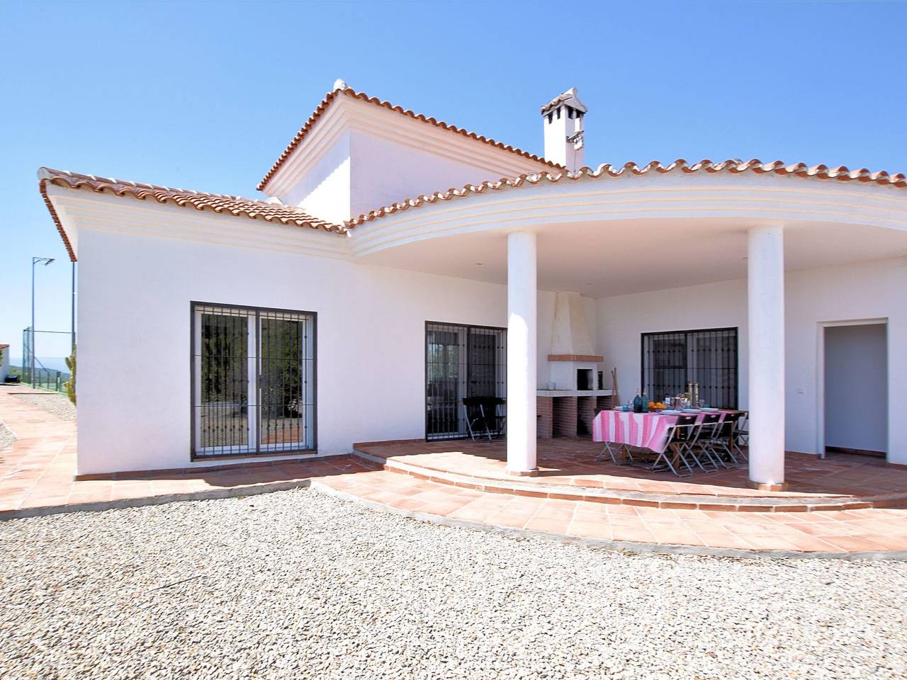 Mediterranean View Villa in Arenas, Málaga Province