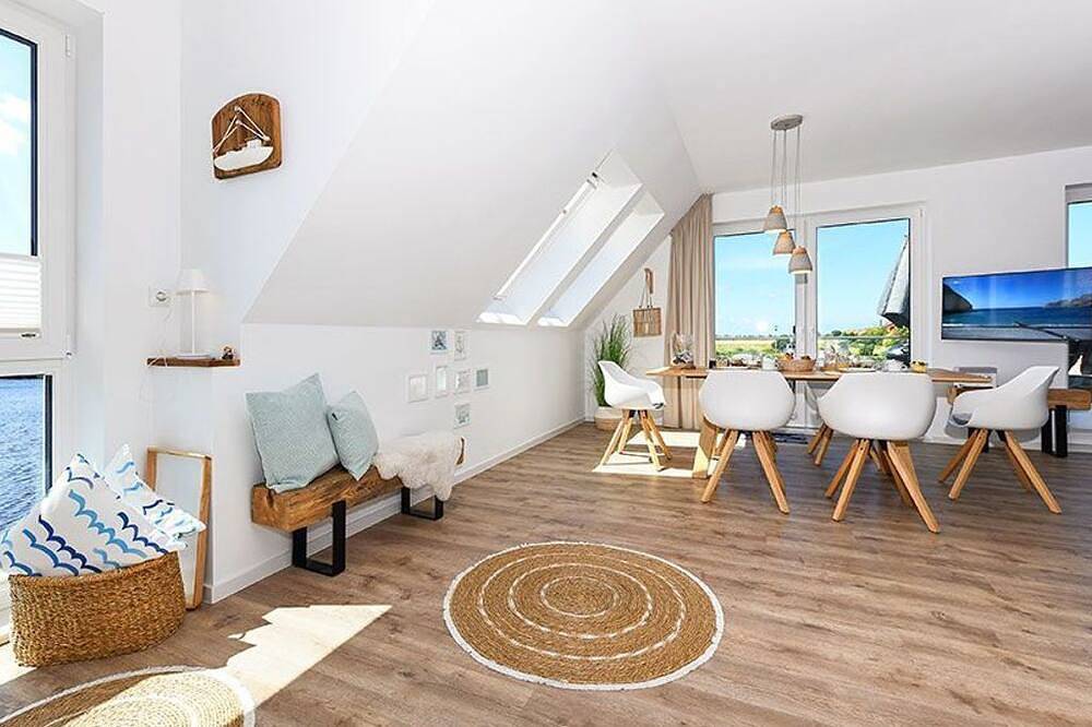 Seeperle Meerleben Ferienwohnung flut - Seeperle Meerleben in Carolinensiel-Harlesiel, Wittmund