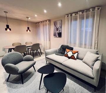 Gîte pour 4 personnes, avec vue dans Chedde