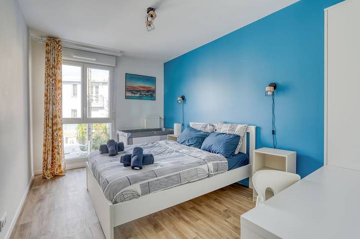 Gîte pour 8 personnes, avec balcon à Sevran - 2