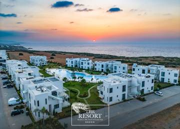 Ferienwohnung für 5 Personen, mit Meerblick und Terrasse sowie Garten und Ausblick in Nordzypern