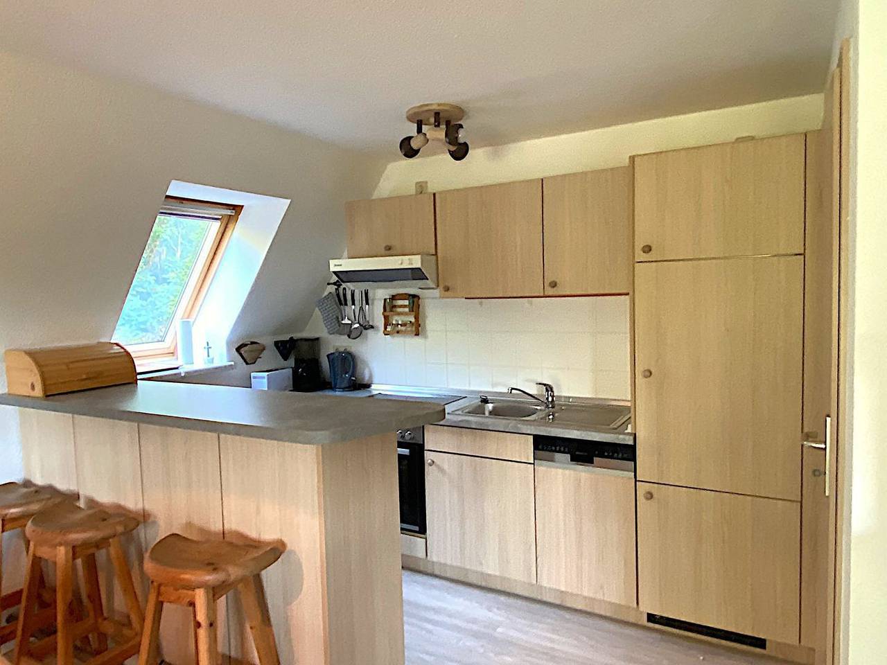 Finnhaus Brizi - Ferienhaus für 4 Personen im Feriendorf am Vogelpark Marlow in Marlow, Vorpommern-Rügen