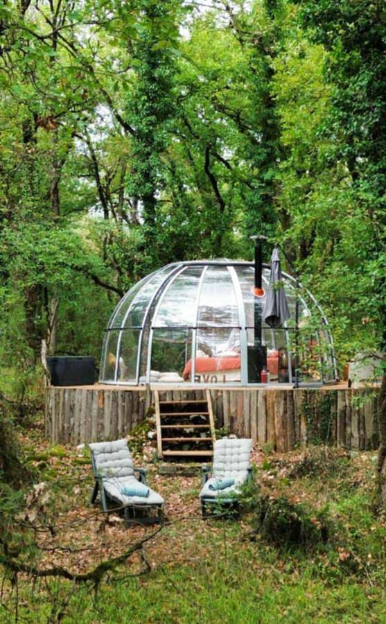 Tente pour 2 personnes, avec jardin et piscine ainsi que vue et terrasse dans le Tarn-et-Garonne - 4