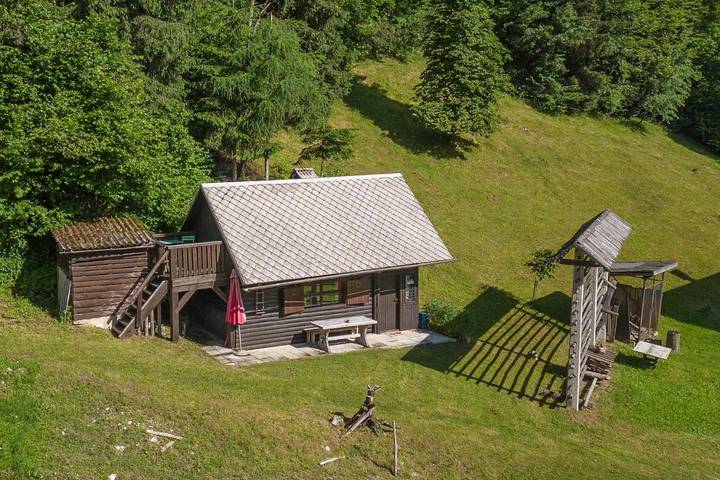 Ferienhaus für 4 Personen, mit Garten und Ausblick im Triglav Nationalpark
