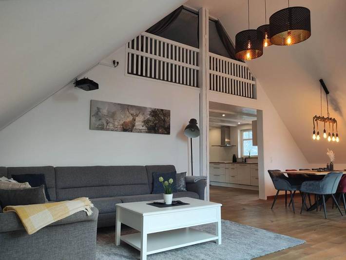 Ferienwohnung für 14 Personen, mit Balkon und Terrasse sowie Ausblick in Soltau