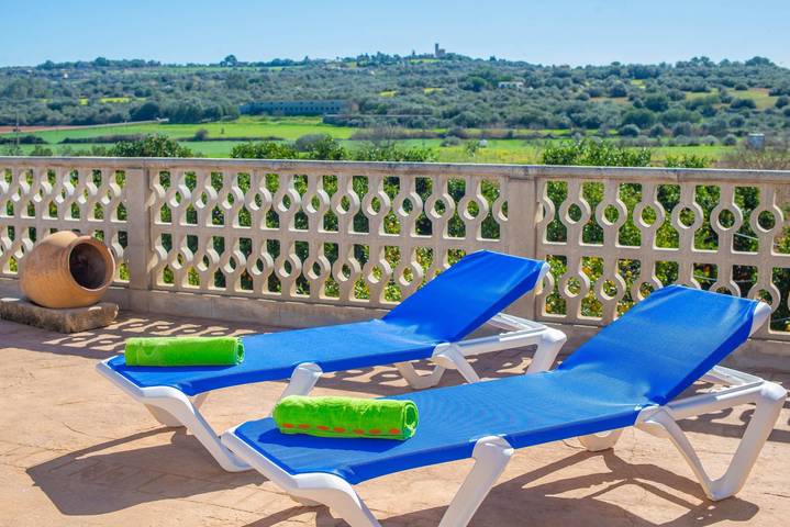 Vista Sol (Es Rafal De Son Bacs) - Wonderful country house with private pool and amazing views in the center of Mallorca. Free Wifi. in Ariany, Majorca Center
