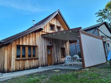 Gîte pour 6 personnes, avec terrasse, adapté aux familles dans Lac de Kruth-Wildenstein