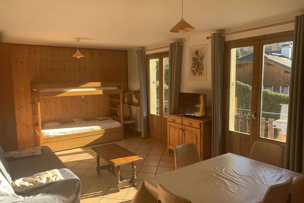 Entire apartment, 42 m2 apartment, ideal for a spa treatment in Brides or skiing in the 3 valleys. in Salins-les-Thermes, Les Trois Vallées