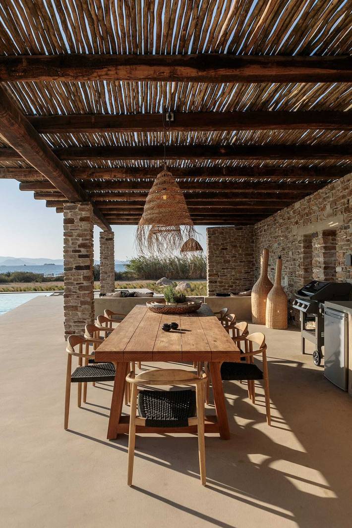 Villa für 12 Personen, mit Whirlpool und Pool sowie Balkon/Terrasse auf Naxos - 2