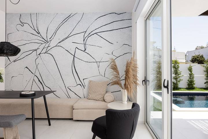Ferienhaus für 7 Personen, mit Balkon und Balkon/Terrasse sowie Garten und Pool in Plakias - 4
