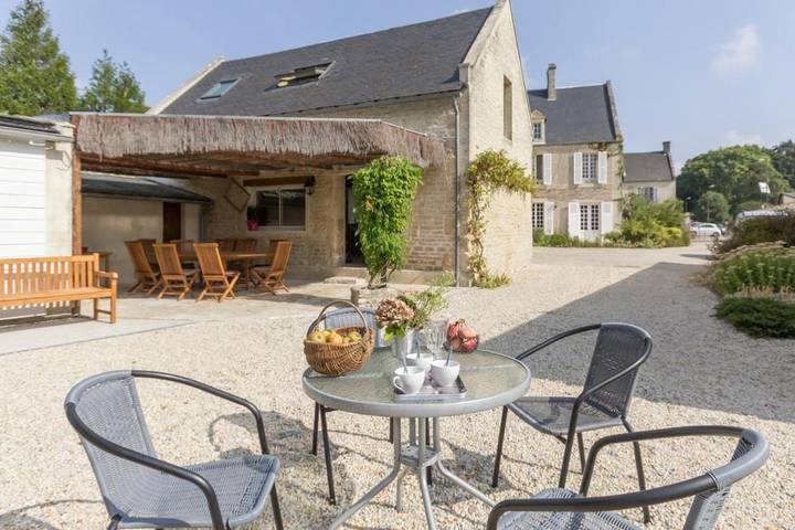 Chambre d’hôte pour 4 personnes, avec jardin et vue, adapté aux familles