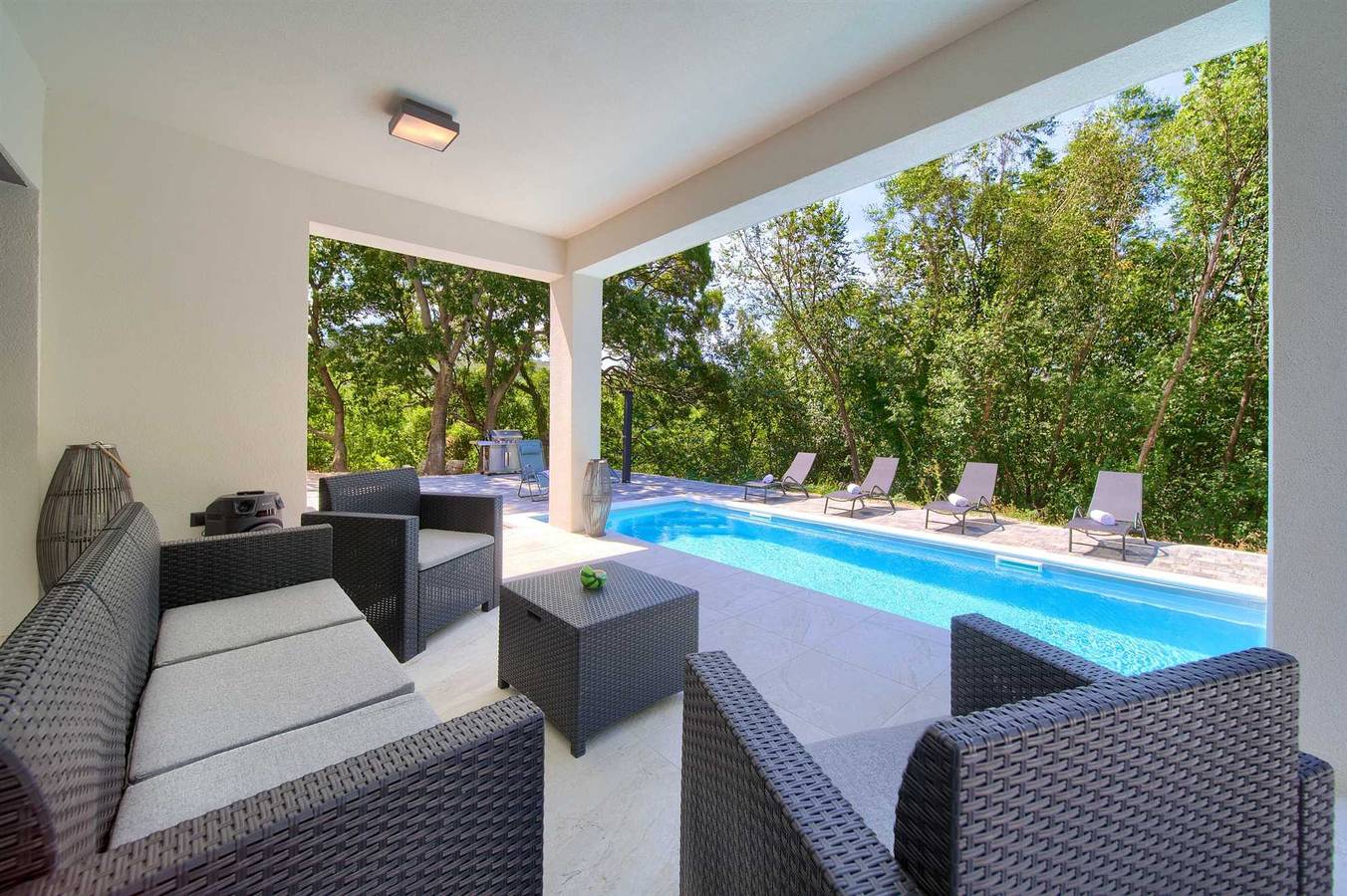Villa Modruna mit Pool und Wellness in Crikvenica, Primorje-Gorski Kotar