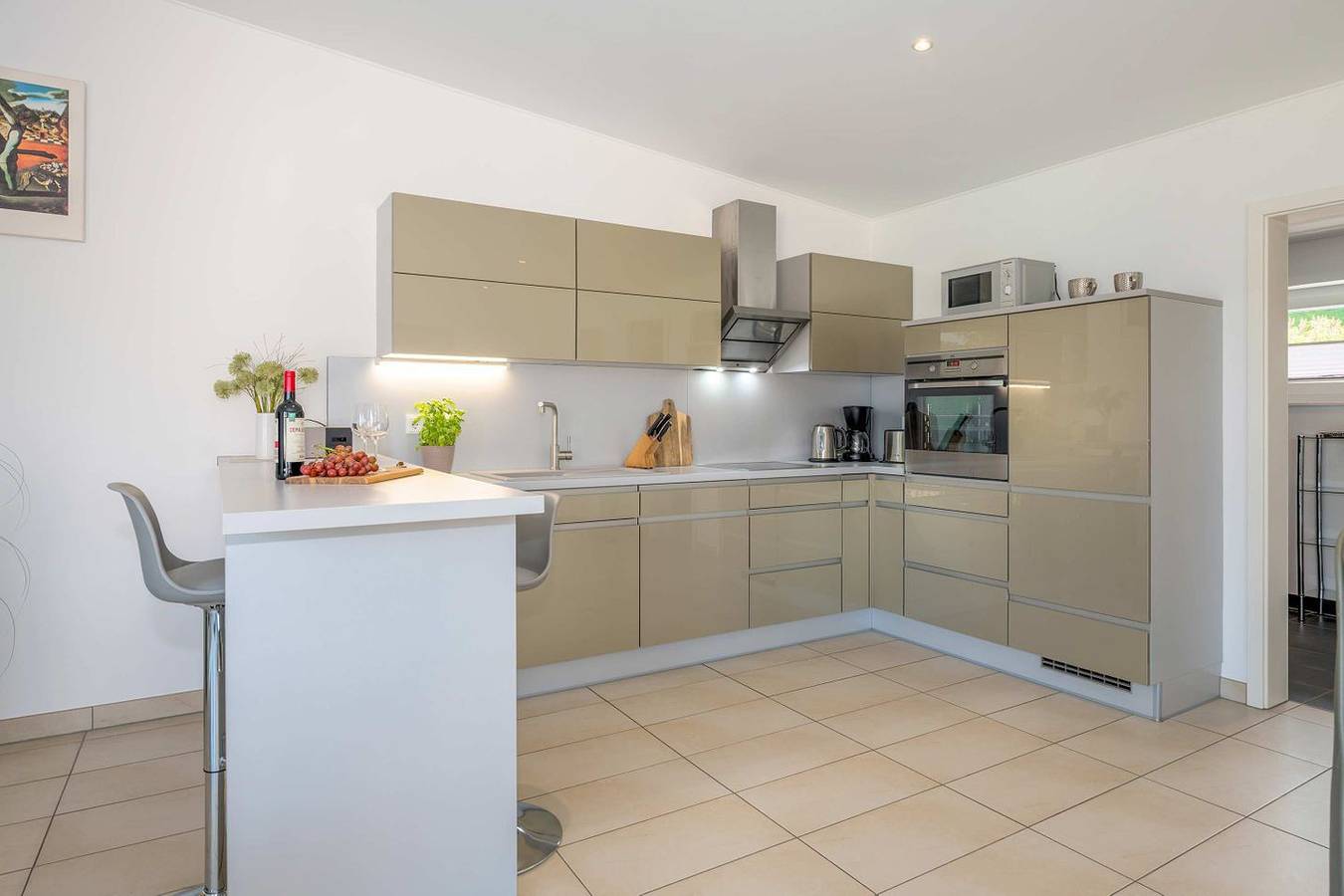 Ganze Wohnung, Ruheoase am Krebssee – moderne Ferienwohnung mit Garten & Yoga in Neu-Sallenthin (Usedom) in Heringsdorf, Usedom