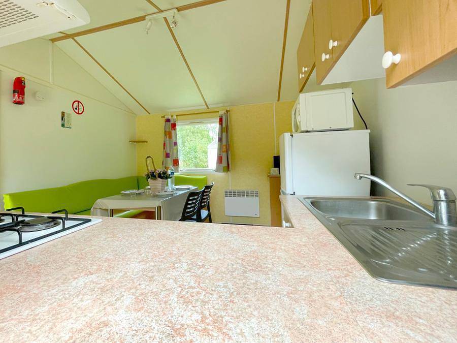 Camping Barre y va - Stacaravan 4 personen - Ibiza in Saint-Arnoult (Seine-Maritime), Rouen en omgeving