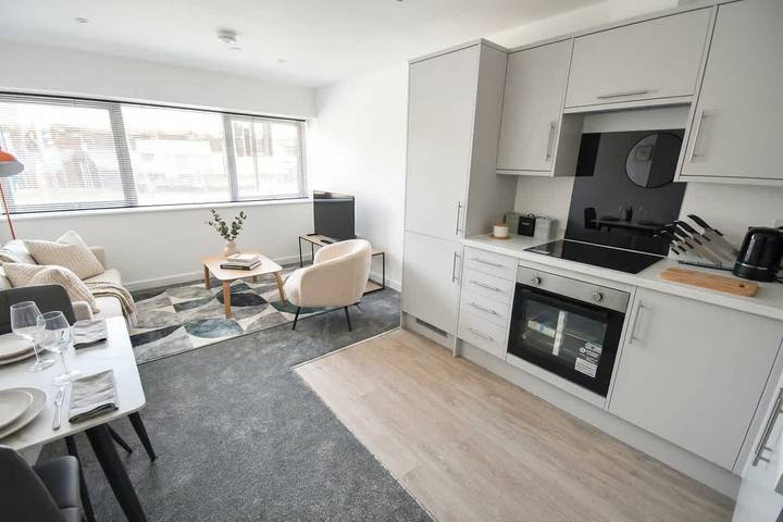 Appartement entier, Stylish 1 Bed Apartment in Central Hull with WiFi in Kingston-upon-Hull, Yorkshire and the Humber