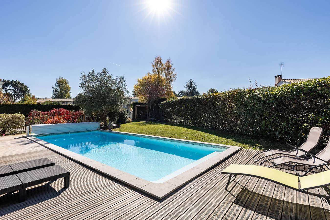 Ganze Wohnung, Apartment 'Côté Jardin Parc Saint Martin' mit Gemeinschaftsgarten und Wlan in Pompignac, Bordeaux und Umgebung